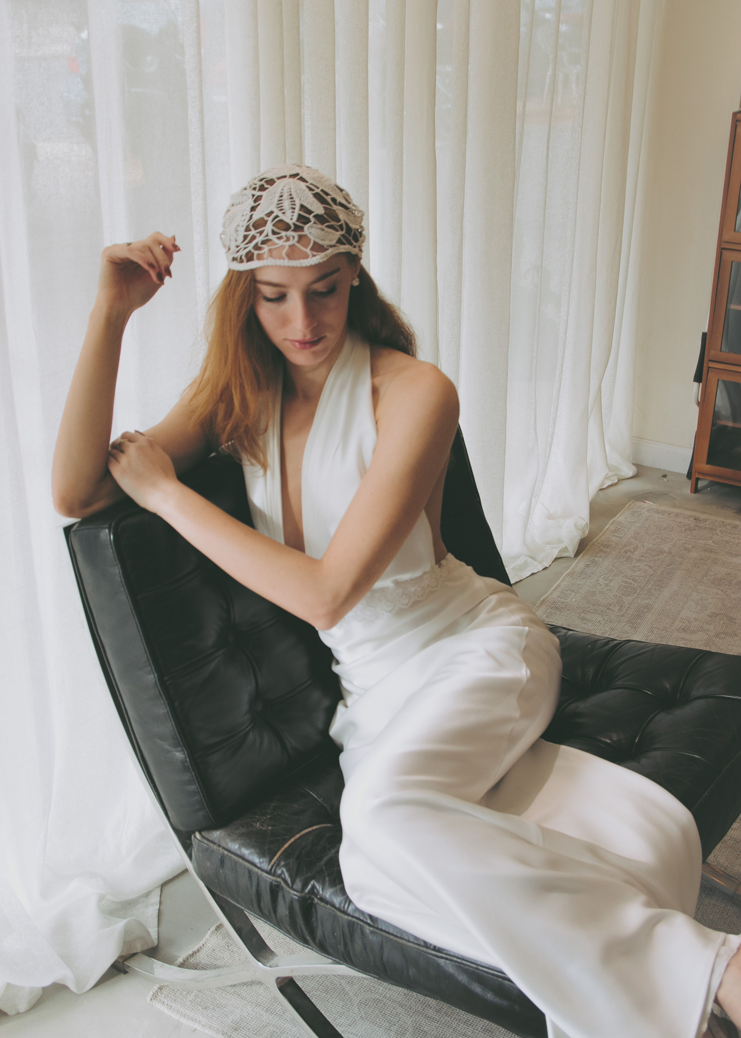 Bride in vintage setting